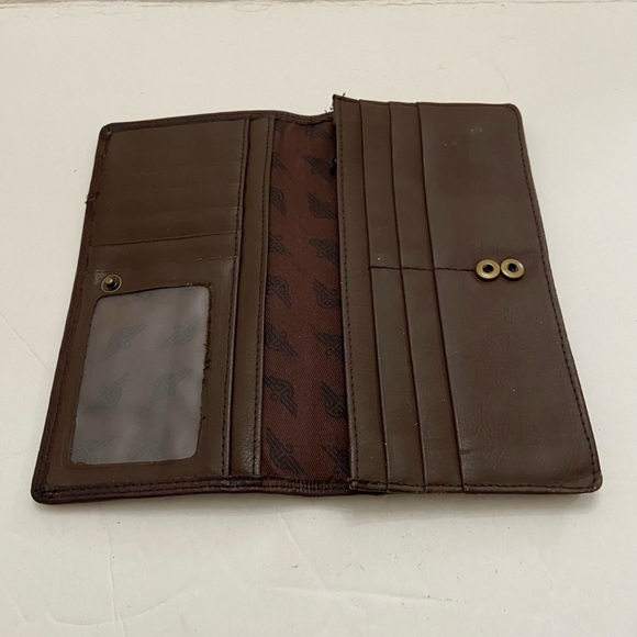Vintage Dockers, Brown  Genuine Leather Long Wallet - Picture 6 of 12